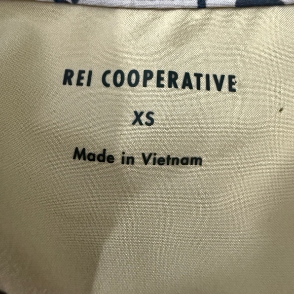 REI COOPERATIVE PATTERN SHEATH DRESS BUTTON TIE XS - Picture 2 of 10